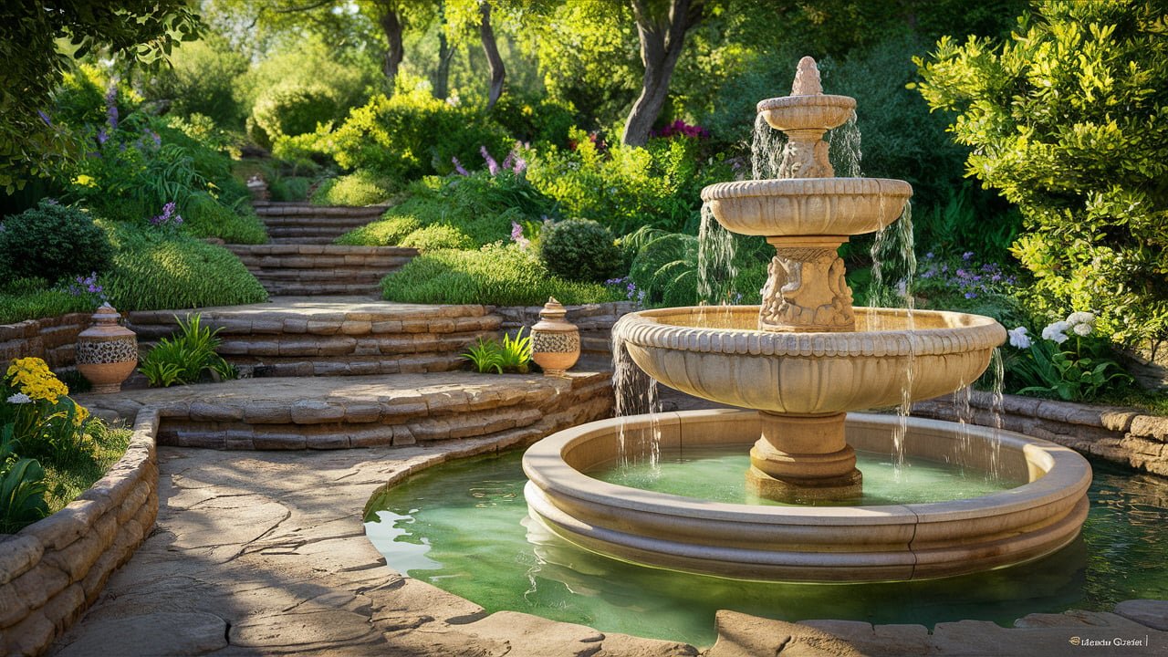 10 Cascade Tiered Garden Water Fountains to Elevate Your Outdoor Space