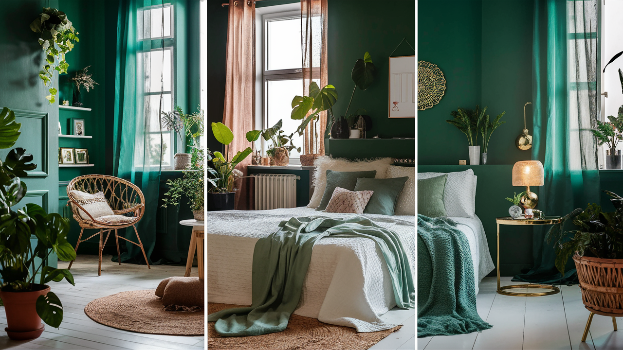 20 Stunning Green-Themed Bedroom Ideas to Give Your Space a Fresh New Look