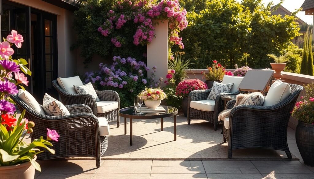 Comfortable patio furniture