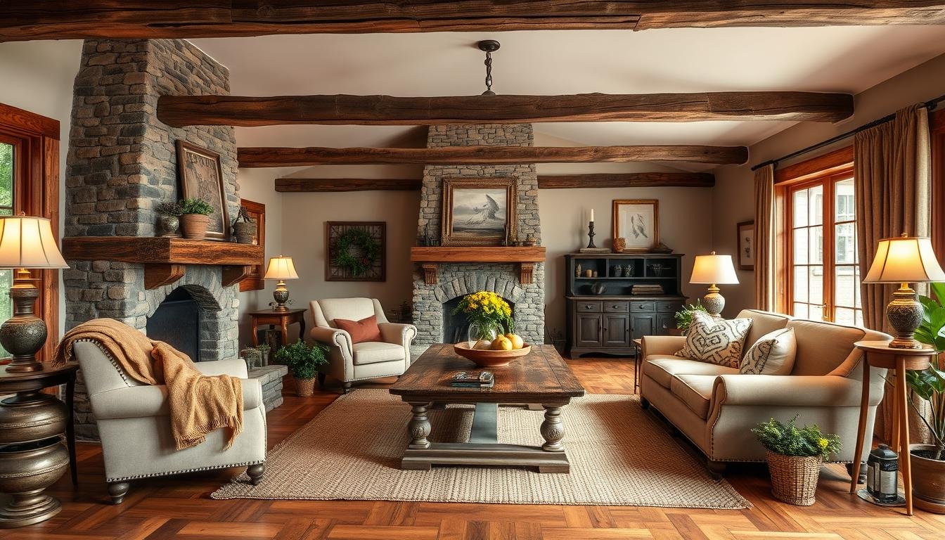 Cozy Rustic Living Room