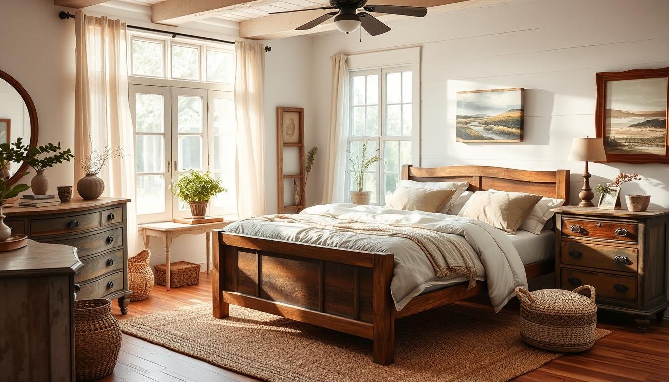 Designing a Cozy Farmhouse Bedroom