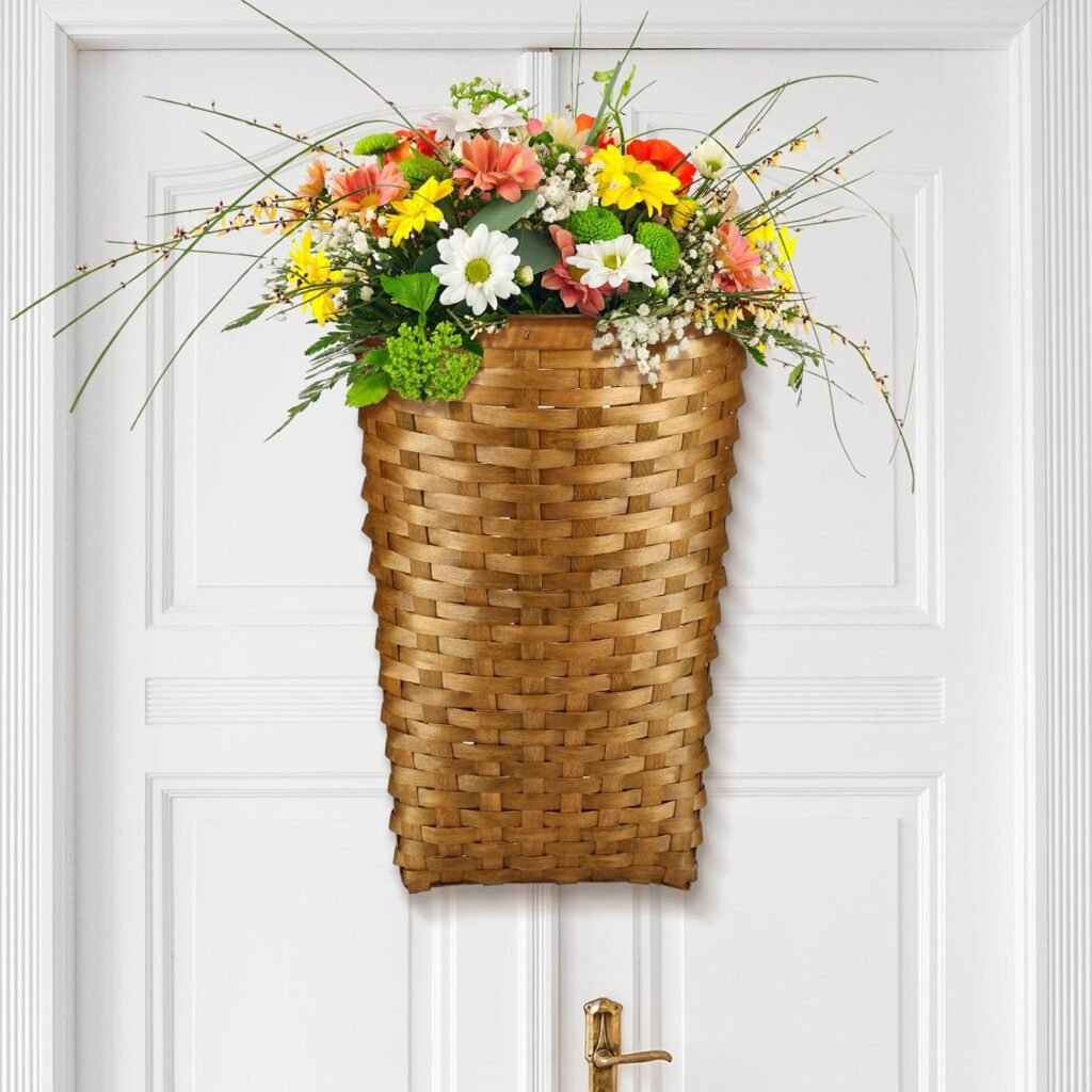 Door Basket Arrangements with Fresh Florals