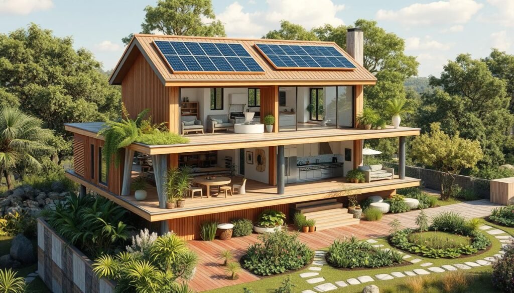 Eco-friendly home layout