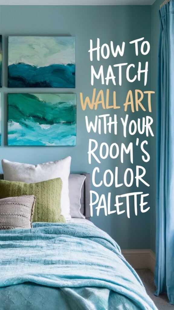 How to Match Wall Art with Your Room’s Color Palette