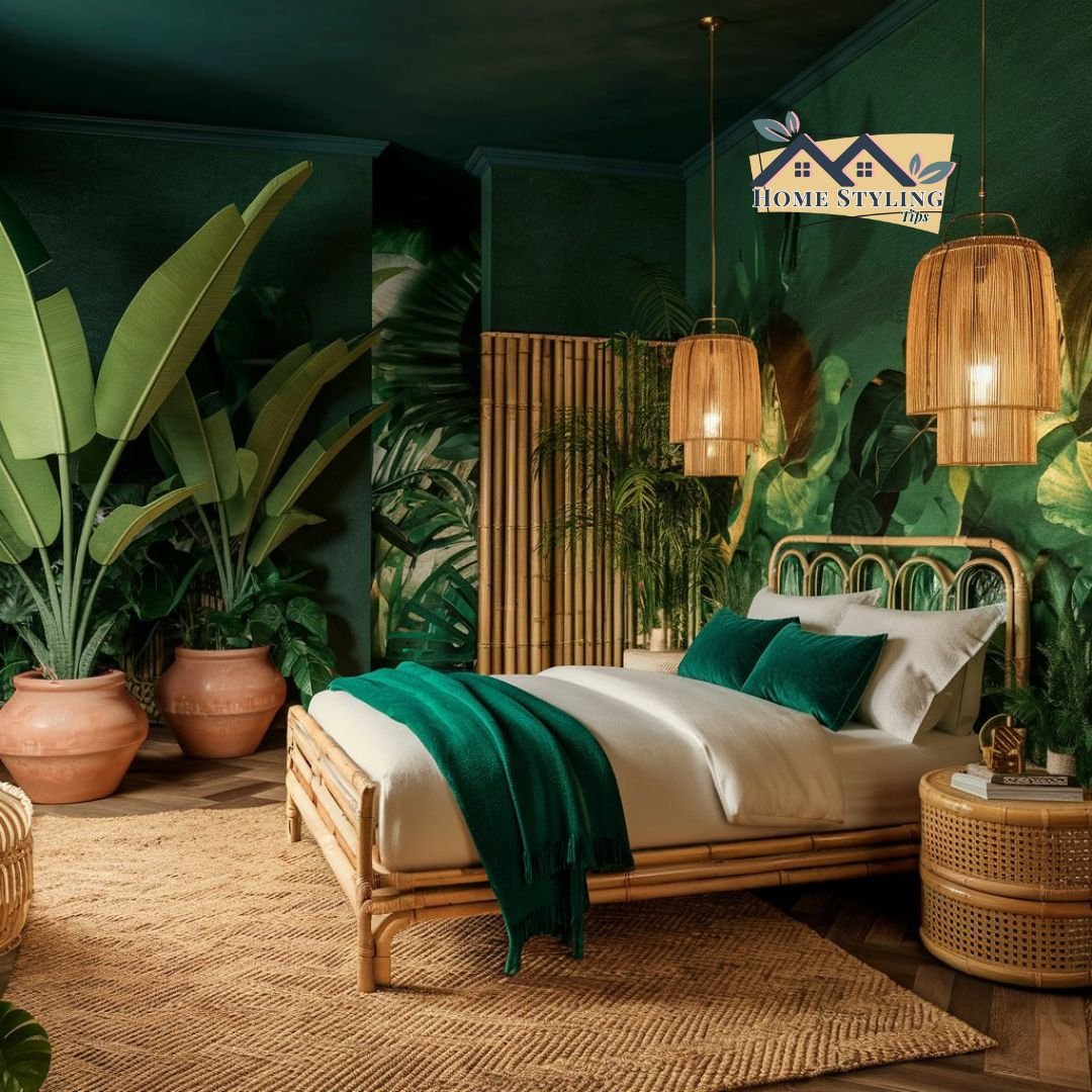 Jungle Luxe Bedroom