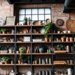 Open Shelving in Industrial Interiors