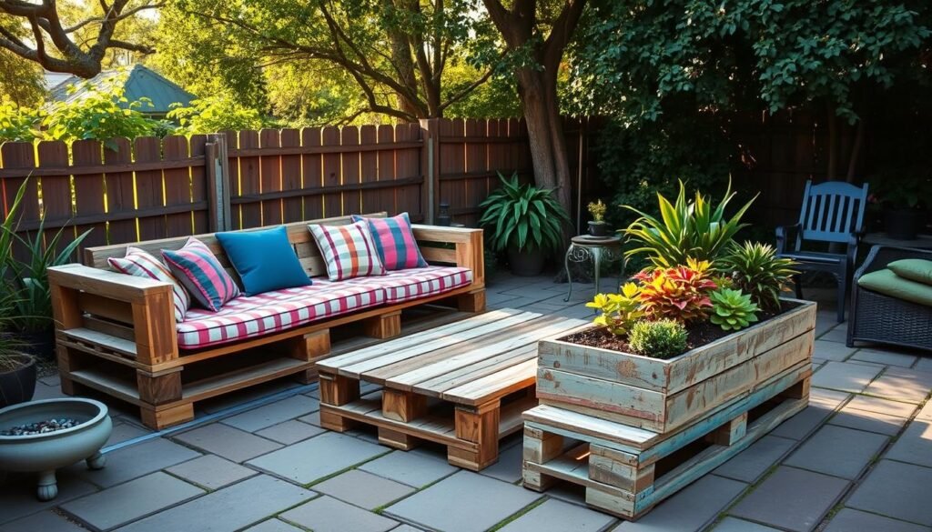 Pallet furniture