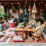 Patio into a Boho Retreat