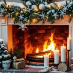 Style Your Fireplace -How to Style Your Fireplace for Winter