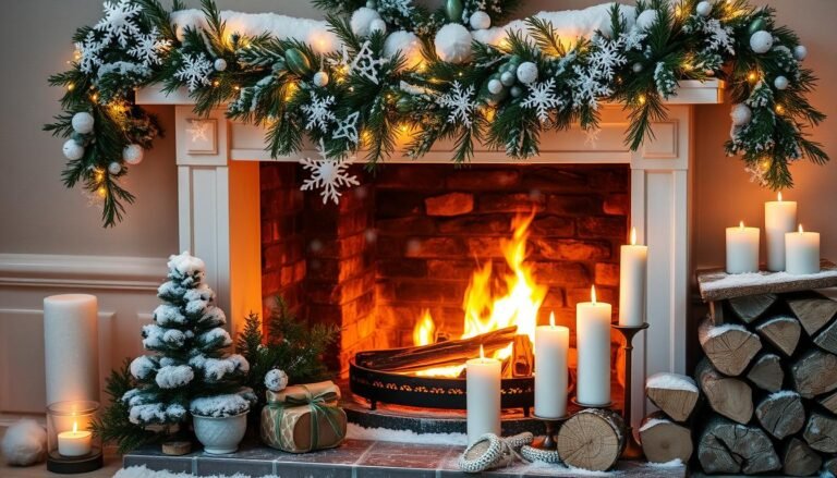 Style Your Fireplace -How to Style Your Fireplace for Winter