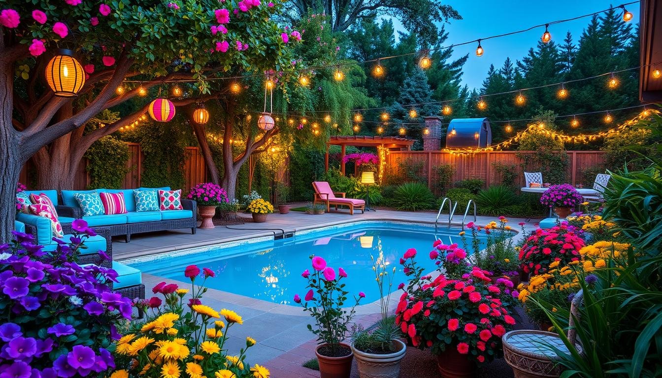 Summer Backyard Decor