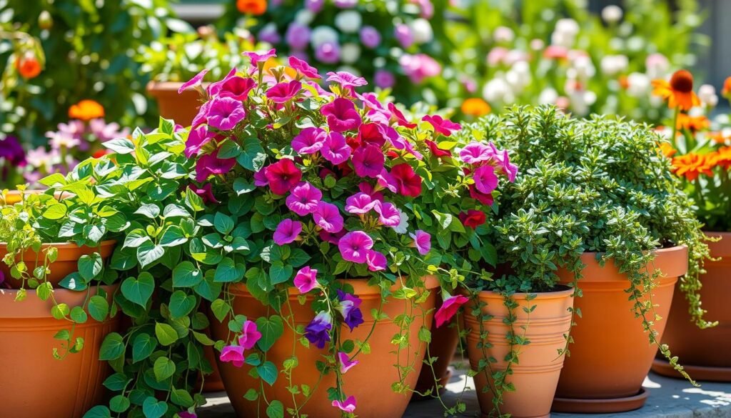 Trailing and cascading plants