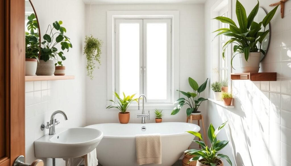 affordable bathroom plants