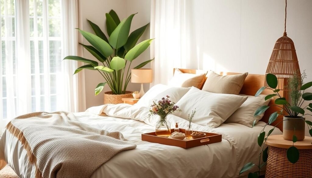 calming bedroom decor