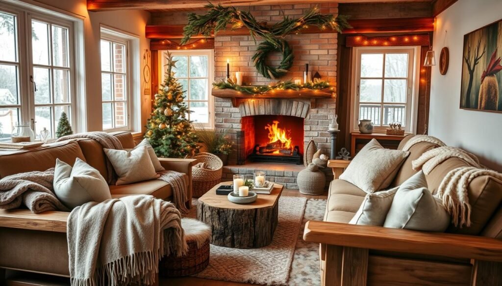 cozy seasonal accents