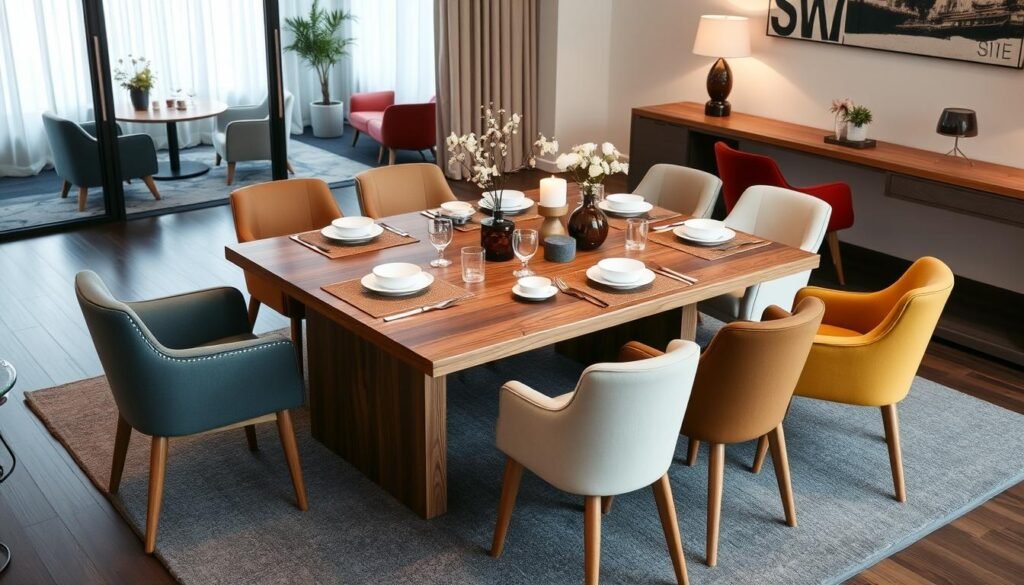 dining table seating capacity