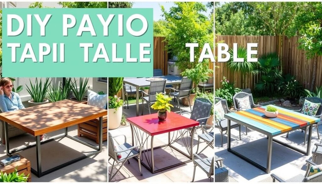 diy patio tables