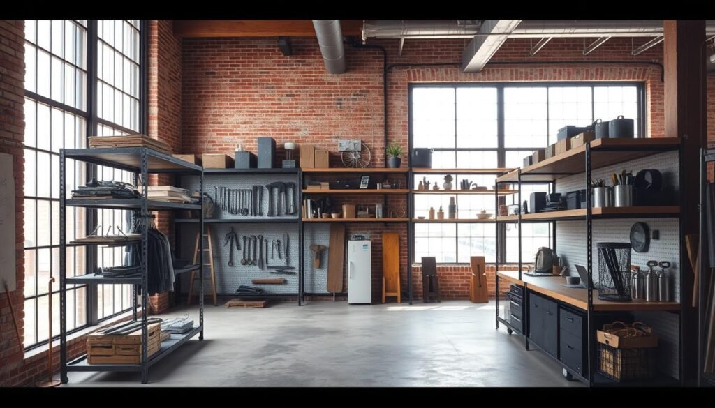 industrial shelving