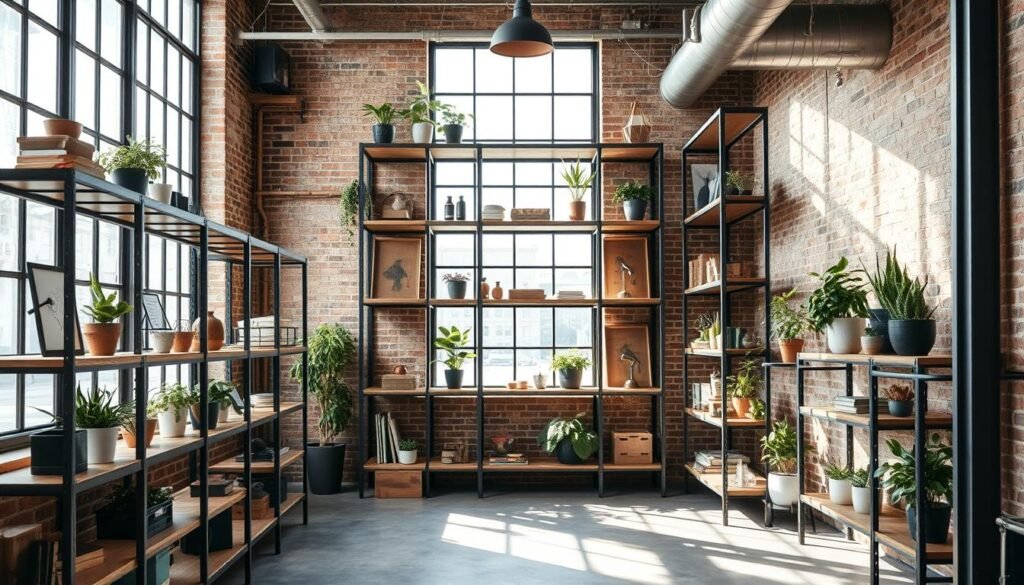 industrial shelving