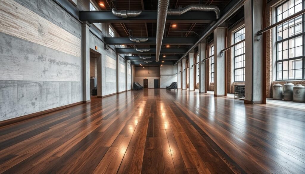 industrial style flooring