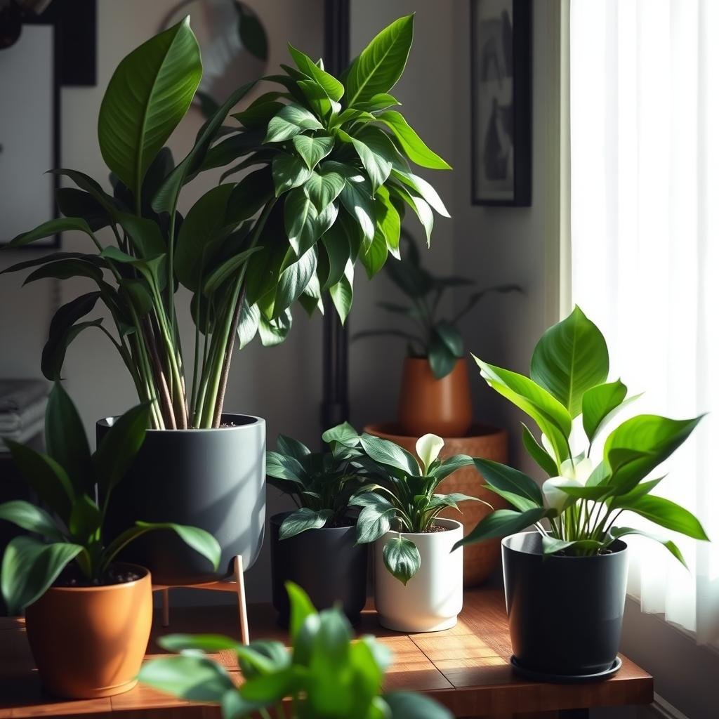 low-light indoor plants