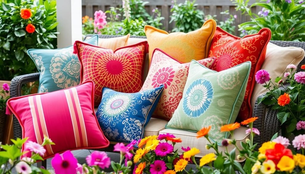 outdoor throw pillows