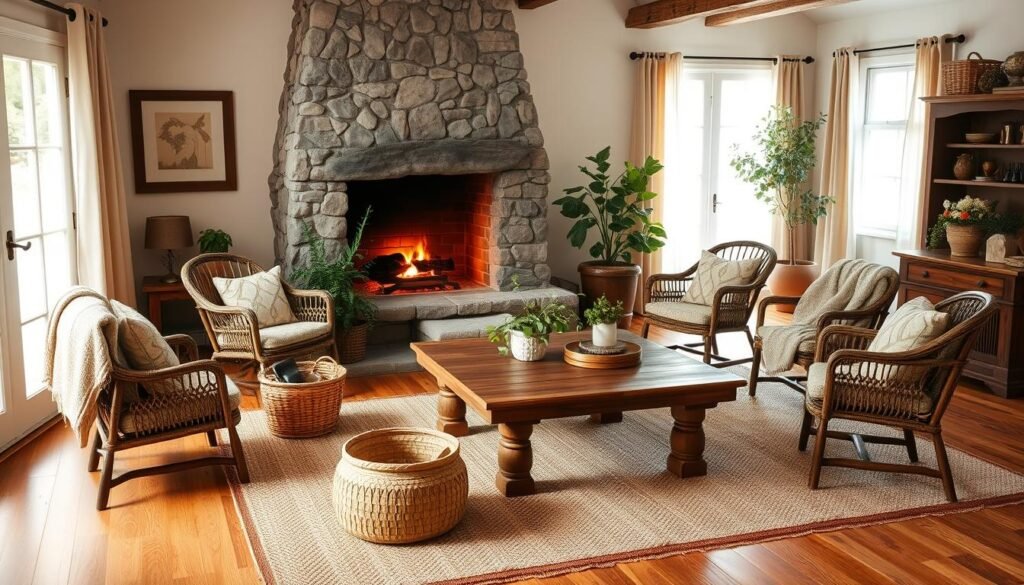 rustic elements