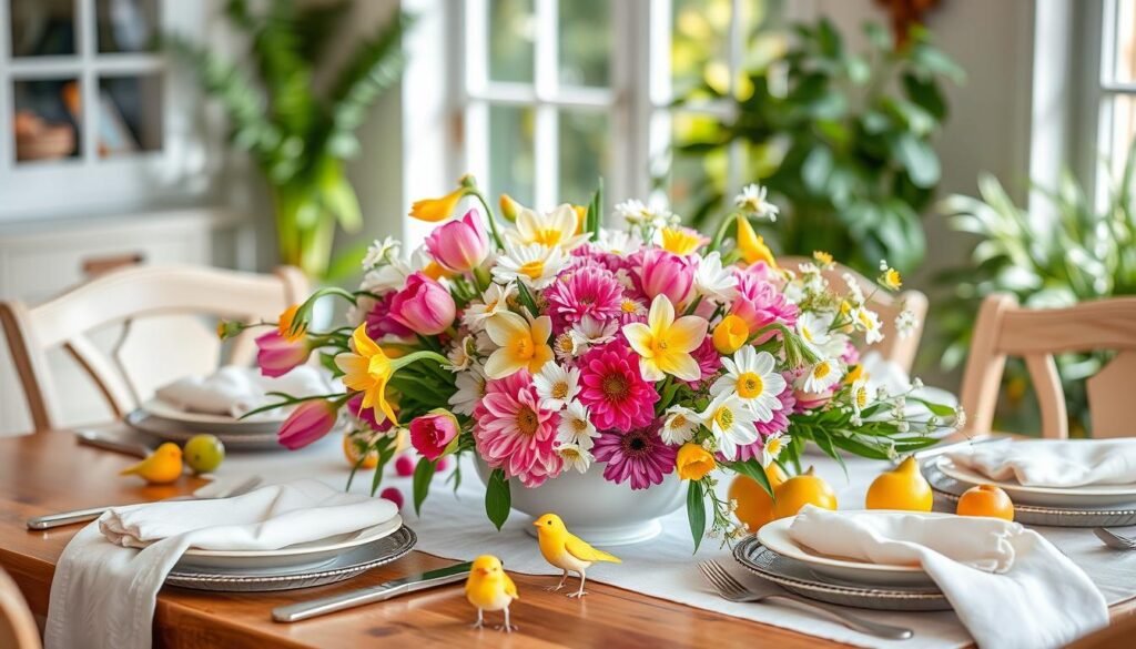 spring table decor