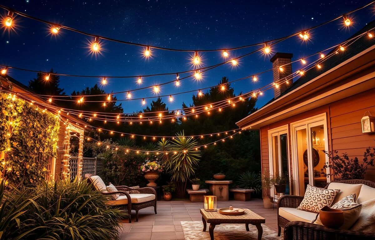 Outdoor Home Decor String Lights