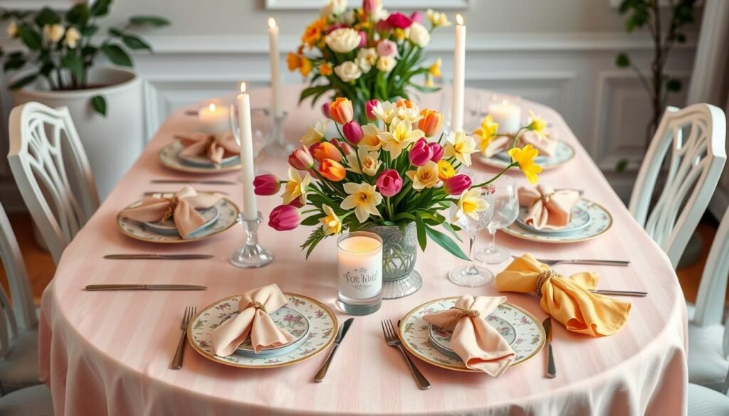 spring table settings